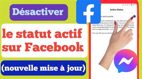 différence entre actif et en ligne sur messenger|Fonctionnement du statut En ligne sur Messenger